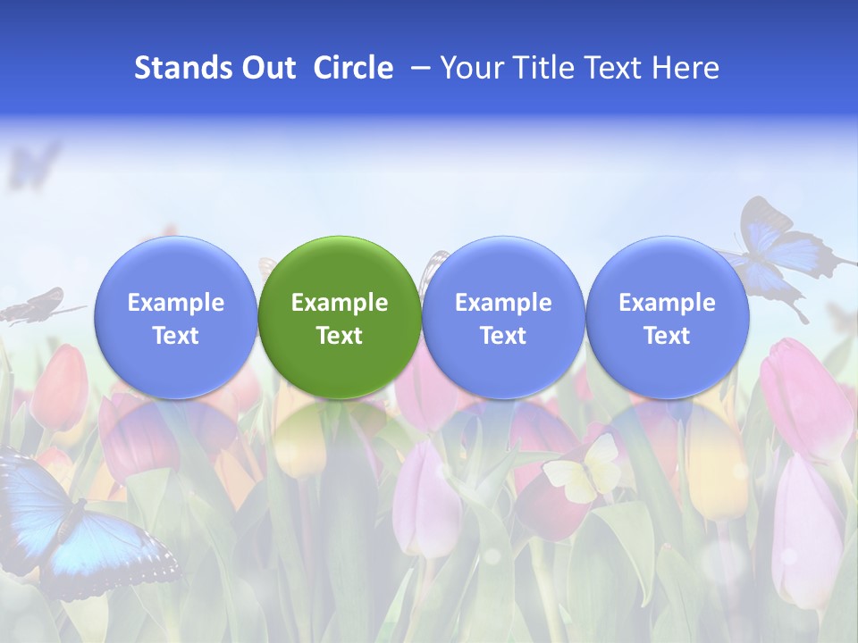 Plant Shimmer Season PowerPoint Template