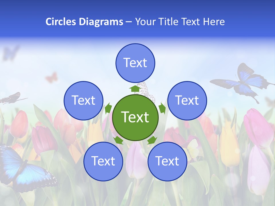 Plant Shimmer Season PowerPoint Template