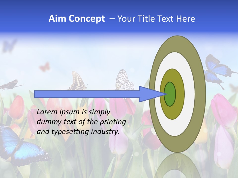 Plant Shimmer Season PowerPoint Template