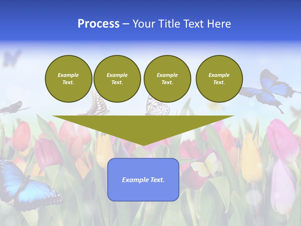 Plant Shimmer Season PowerPoint Template