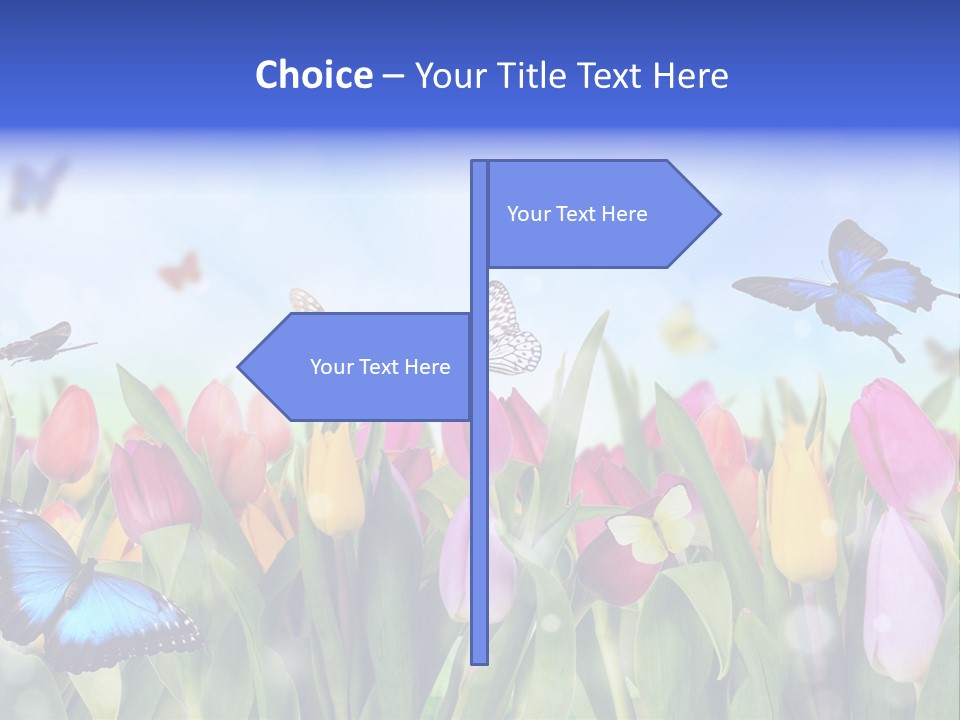 Plant Shimmer Season PowerPoint Template