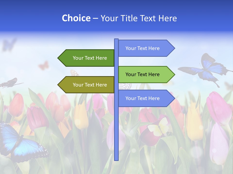 Plant Shimmer Season PowerPoint Template