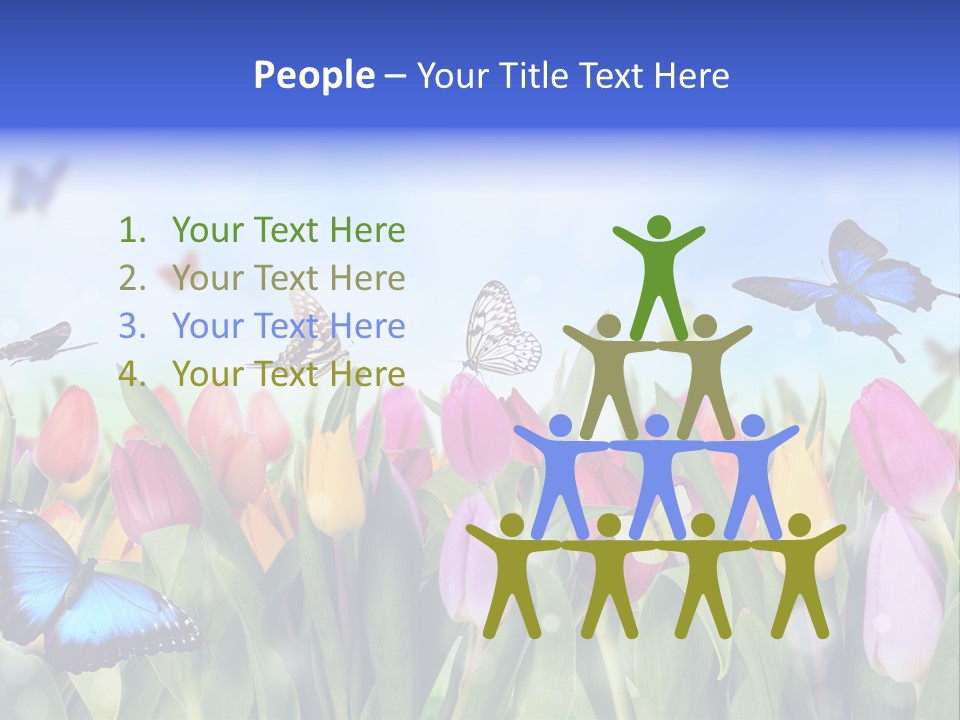 Plant Shimmer Season PowerPoint Template