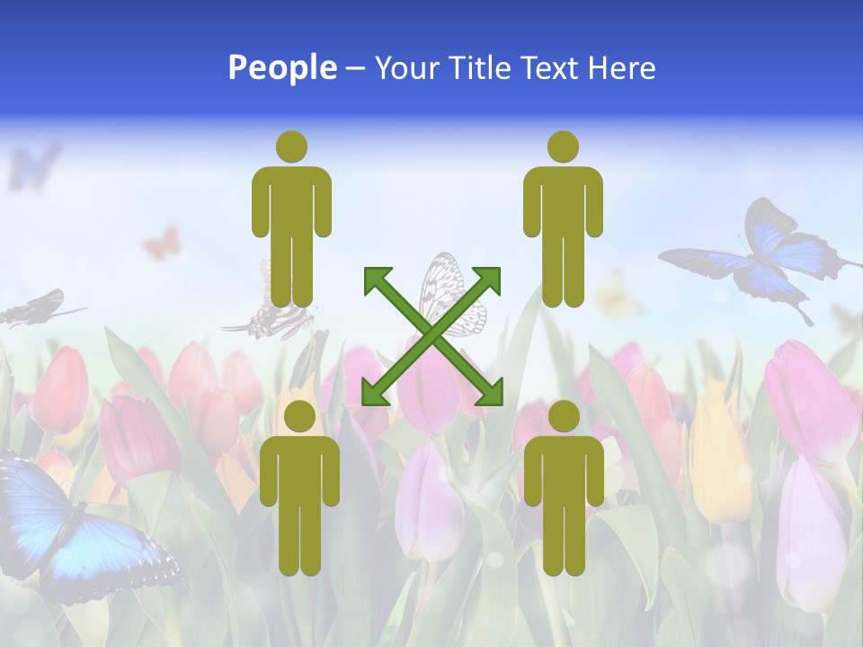 Plant Shimmer Season PowerPoint Template