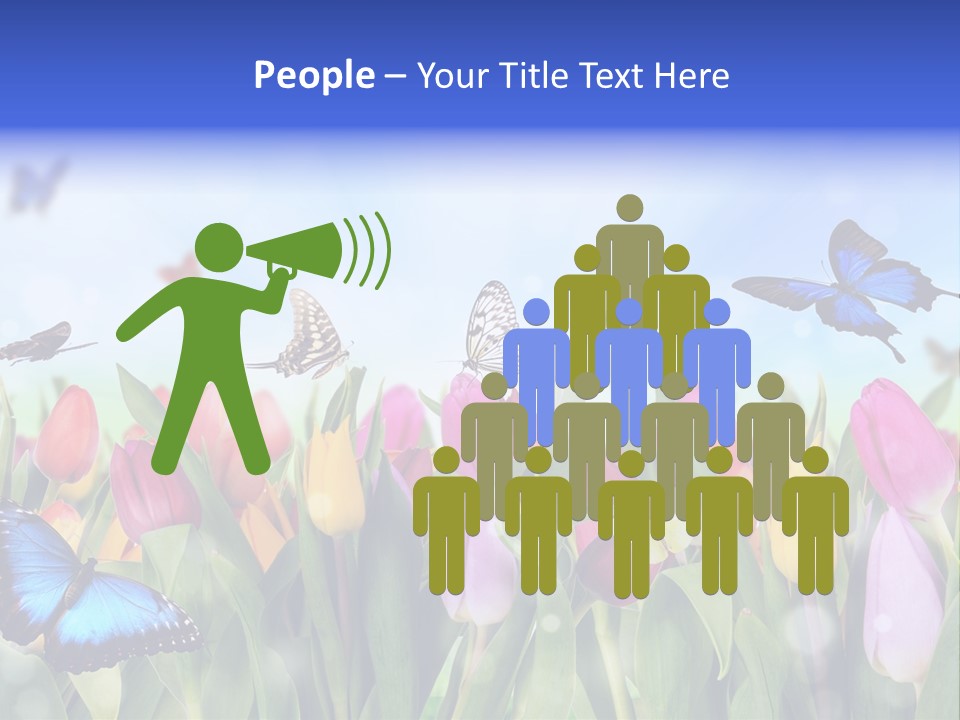 Plant Shimmer Season PowerPoint Template