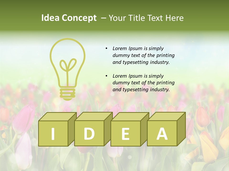 Backdrop Sun Environment PowerPoint Template