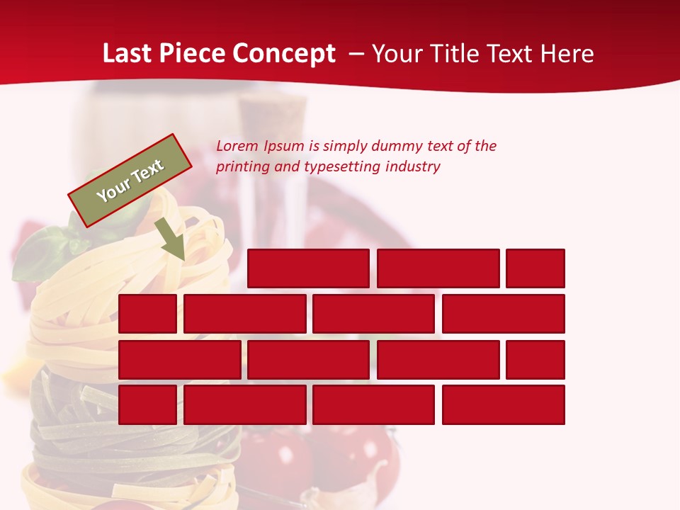 Copyspace Raw Bottle PowerPoint Template