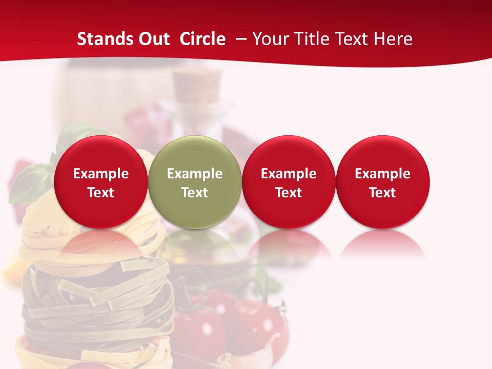 Copyspace Raw Bottle PowerPoint Template