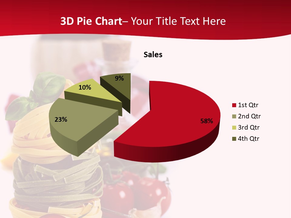 Copyspace Raw Bottle PowerPoint Template