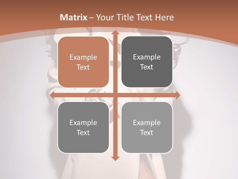 Cute Vogue Hair PowerPoint Template