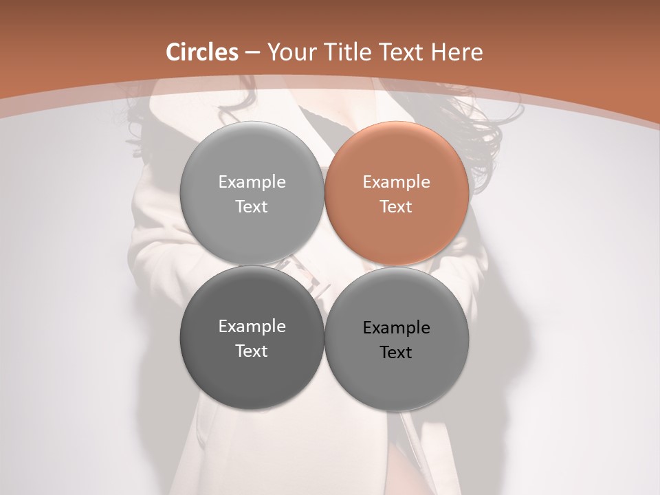 Cute Vogue Hair PowerPoint Template