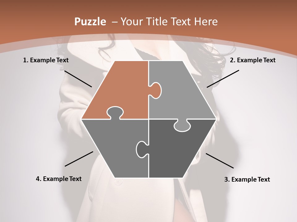 Cute Vogue Hair PowerPoint Template