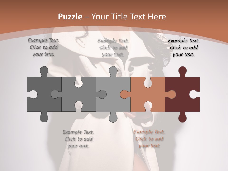 Cute Vogue Hair PowerPoint Template