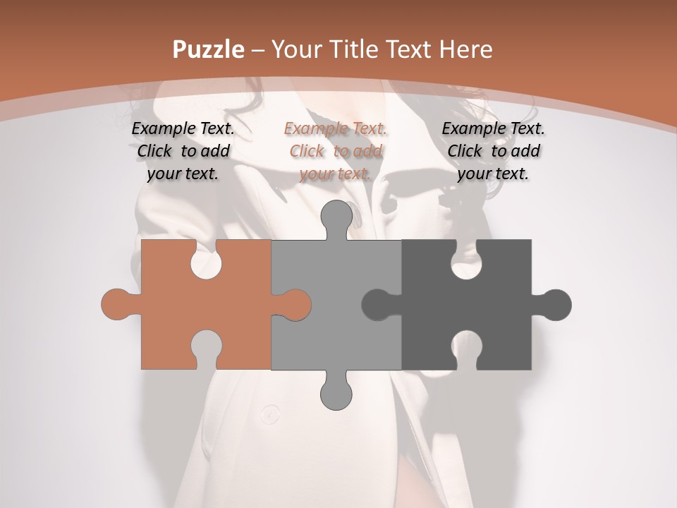 Cute Vogue Hair PowerPoint Template