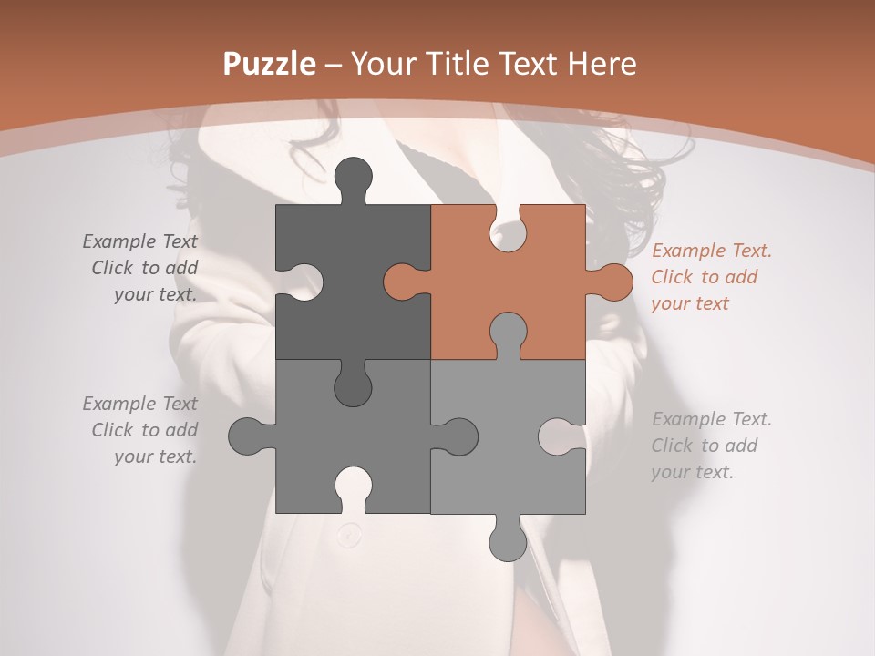 Cute Vogue Hair PowerPoint Template