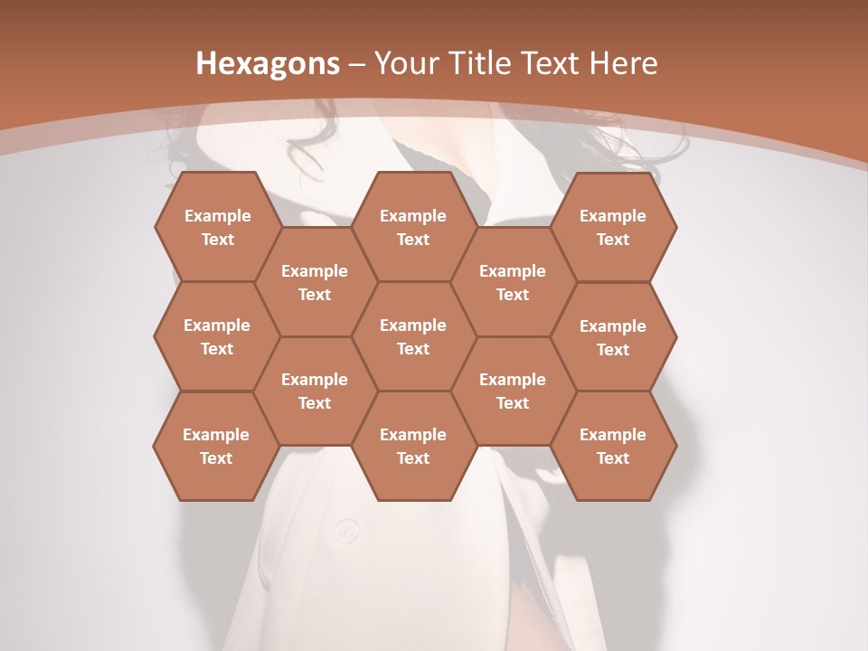 Cute Vogue Hair PowerPoint Template