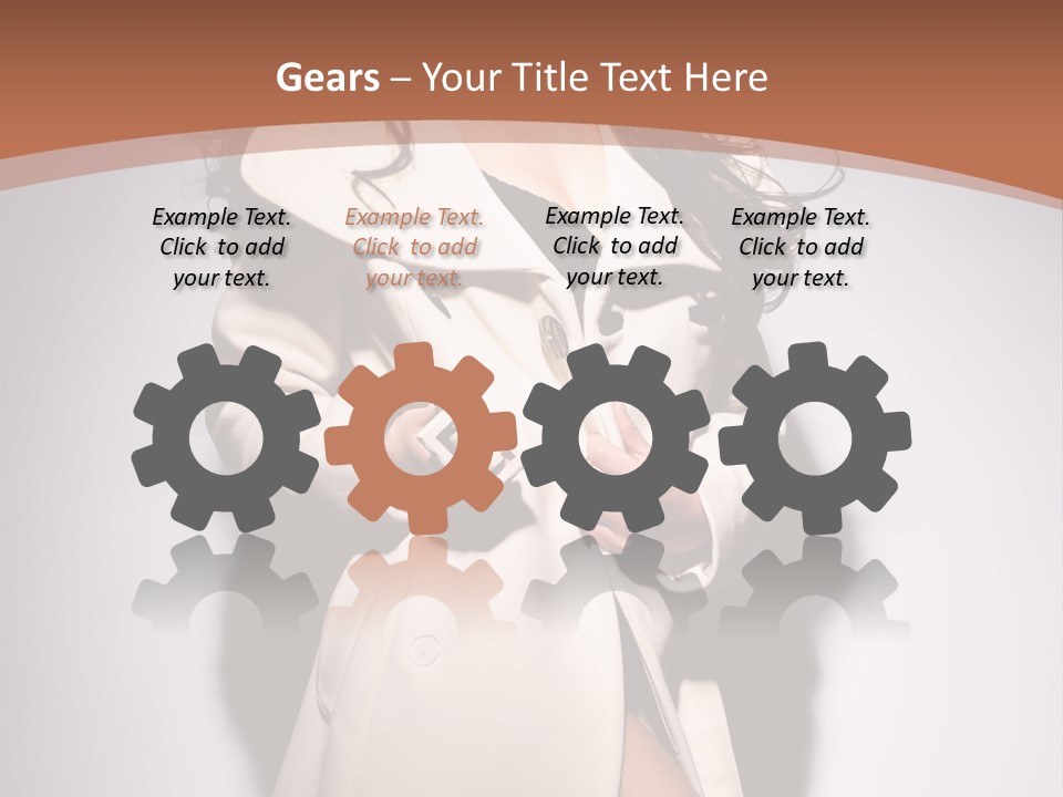 Cute Vogue Hair PowerPoint Template