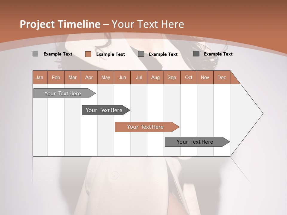 Cute Vogue Hair PowerPoint Template
