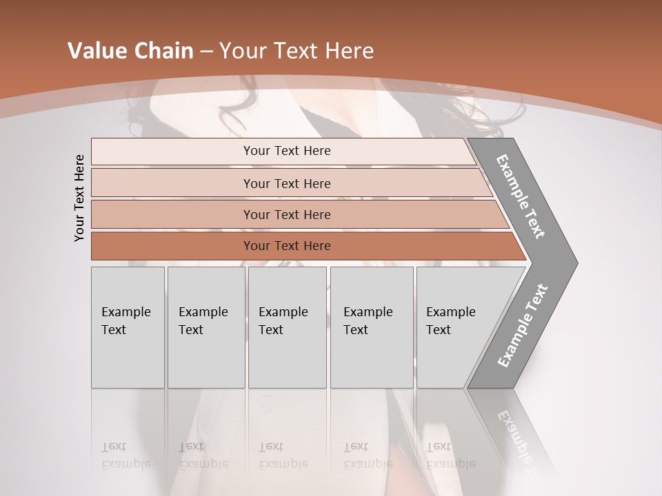 Cute Vogue Hair PowerPoint Template