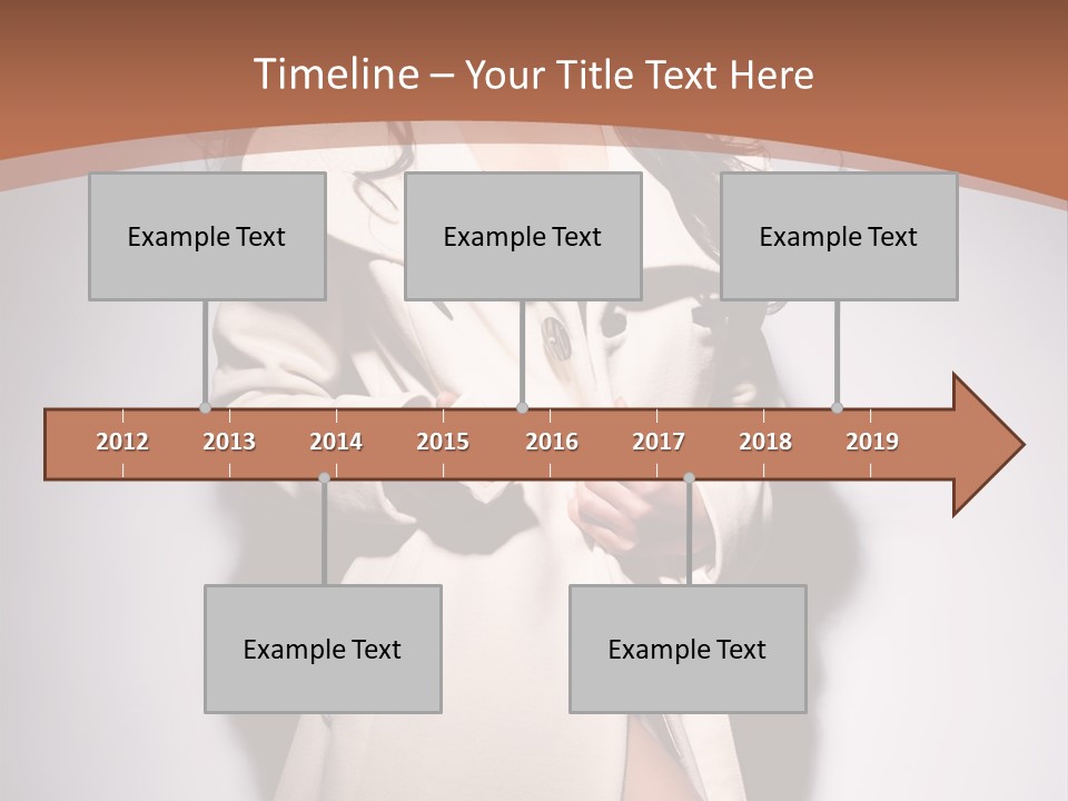 Cute Vogue Hair PowerPoint Template