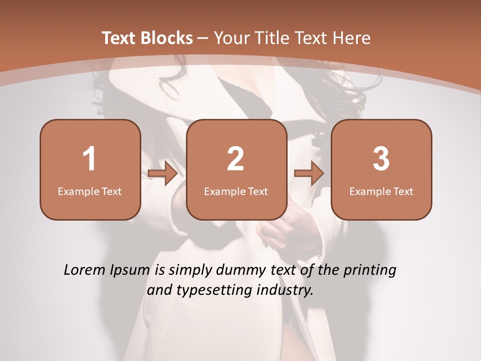 Cute Vogue Hair PowerPoint Template