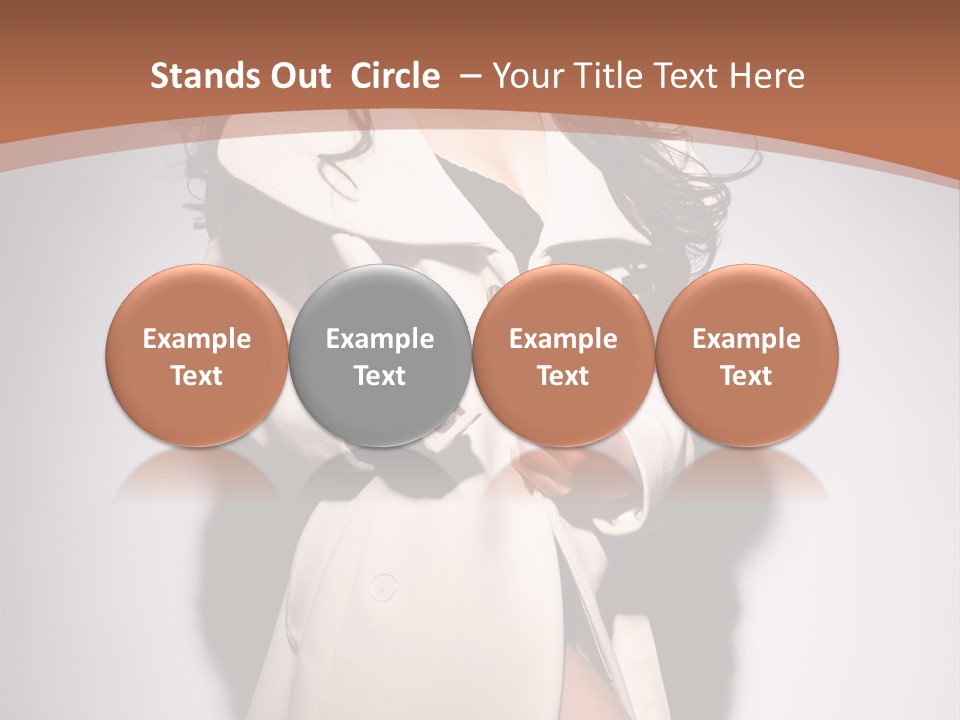 Cute Vogue Hair PowerPoint Template