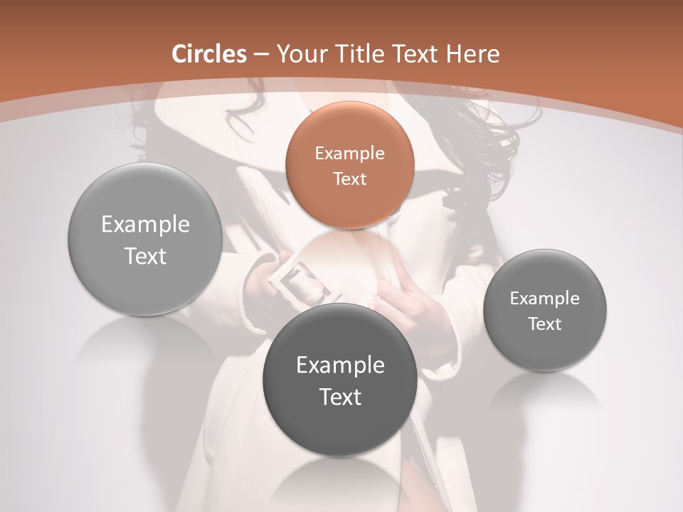 Cute Vogue Hair PowerPoint Template