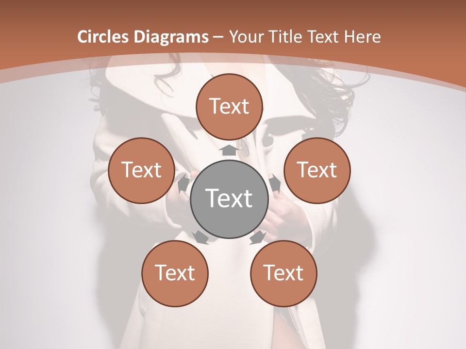 Cute Vogue Hair PowerPoint Template