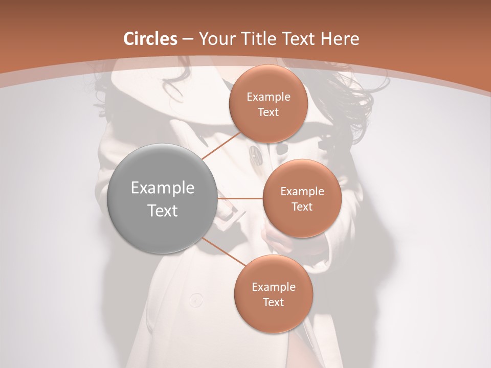 Cute Vogue Hair PowerPoint Template