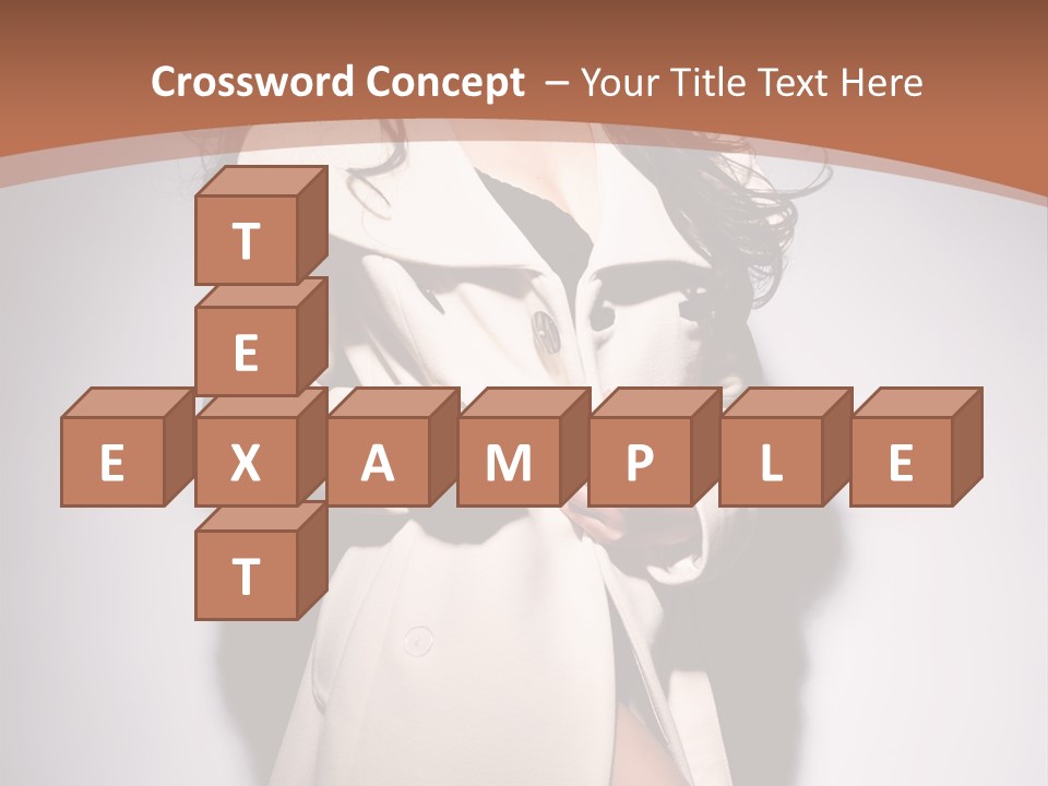 Cute Vogue Hair PowerPoint Template