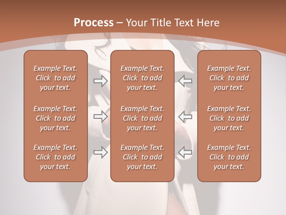 Cute Vogue Hair PowerPoint Template