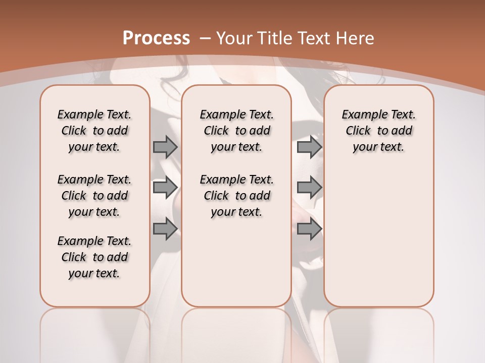 Cute Vogue Hair PowerPoint Template
