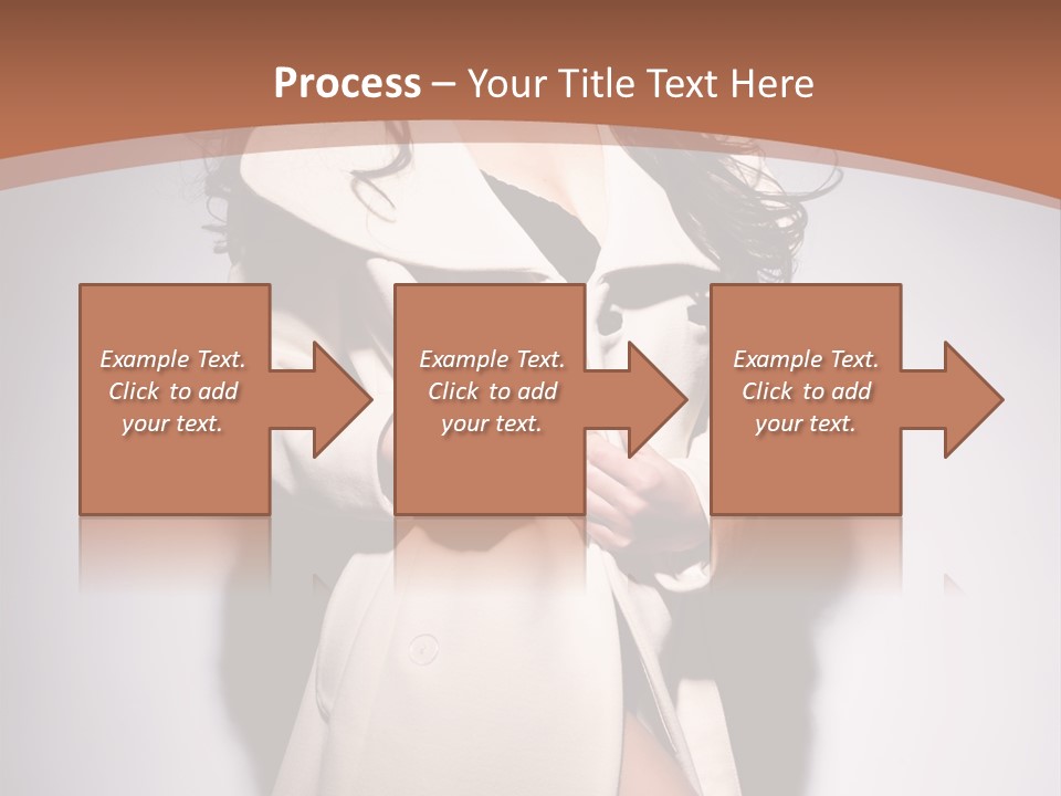 Cute Vogue Hair PowerPoint Template