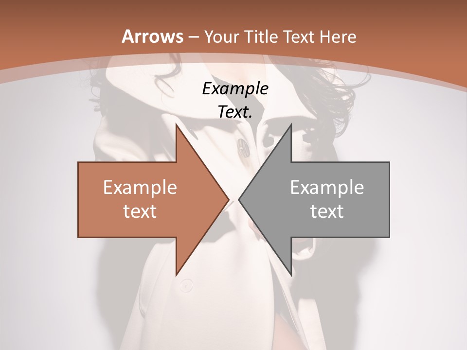 Cute Vogue Hair PowerPoint Template