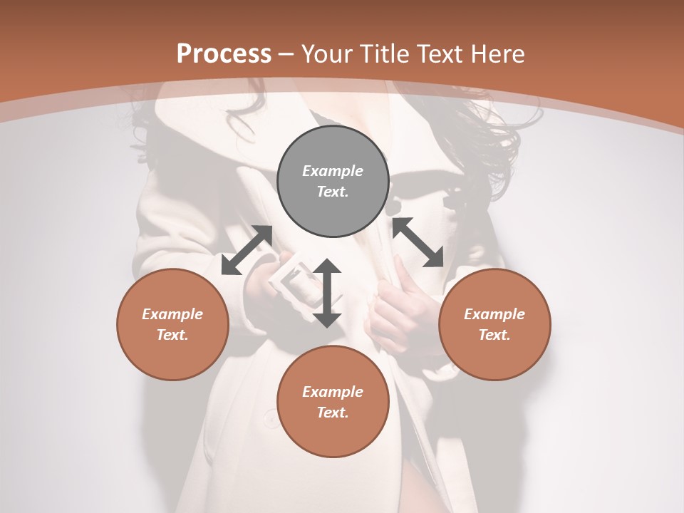 Cute Vogue Hair PowerPoint Template