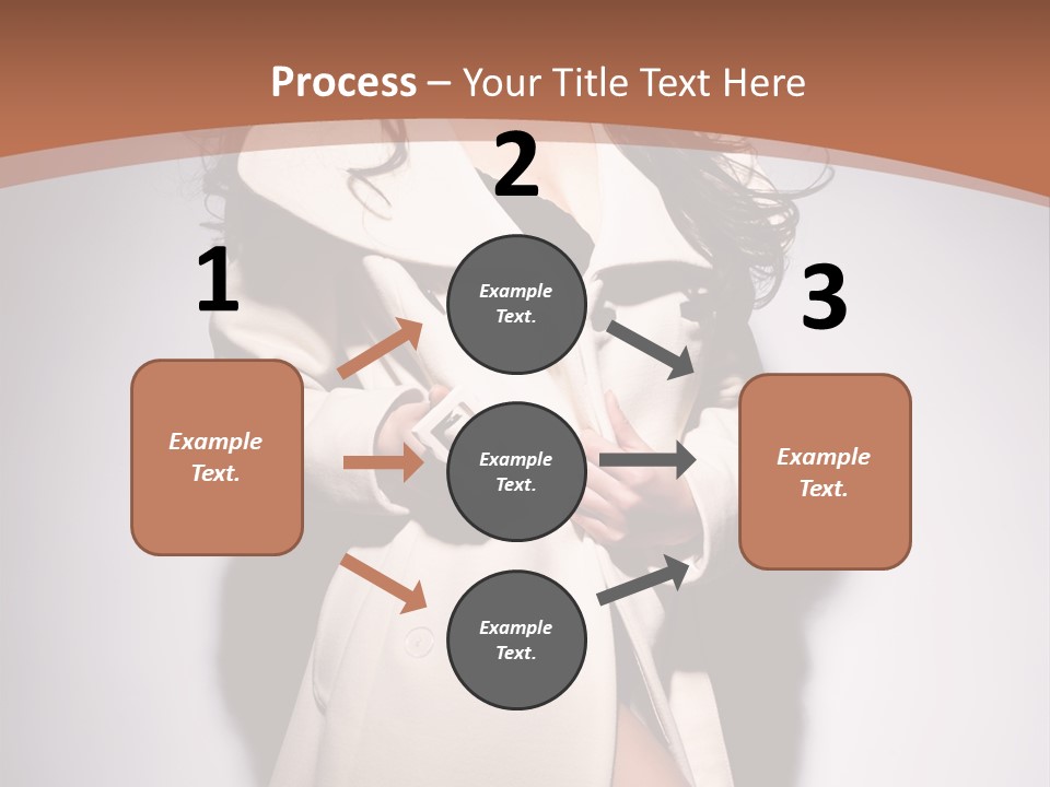 Cute Vogue Hair PowerPoint Template