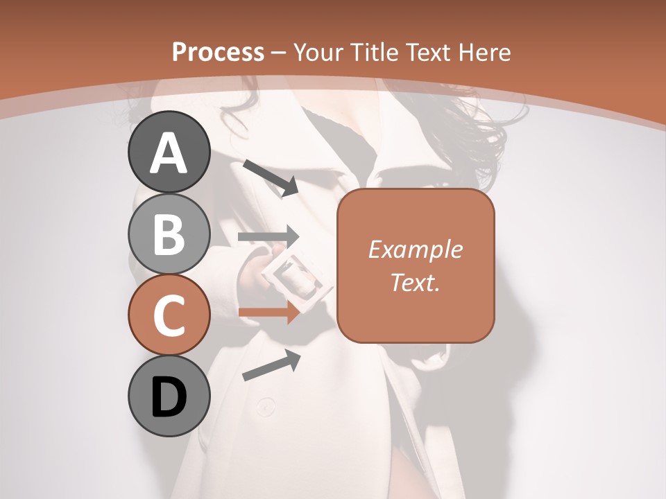 Cute Vogue Hair PowerPoint Template