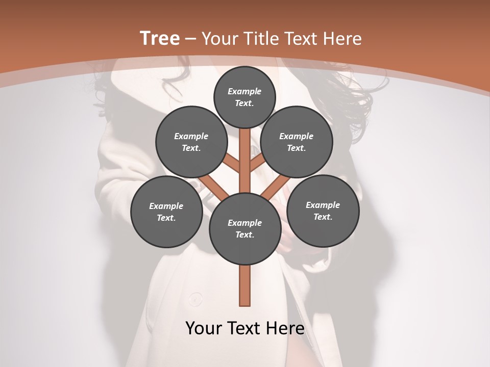 Cute Vogue Hair PowerPoint Template