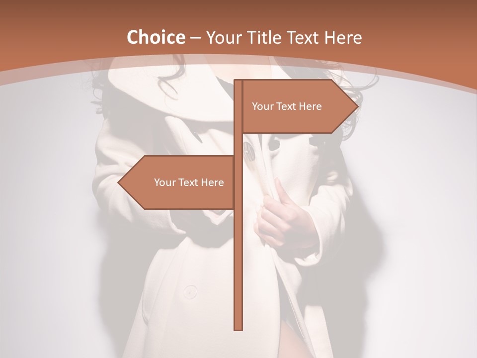 Cute Vogue Hair PowerPoint Template