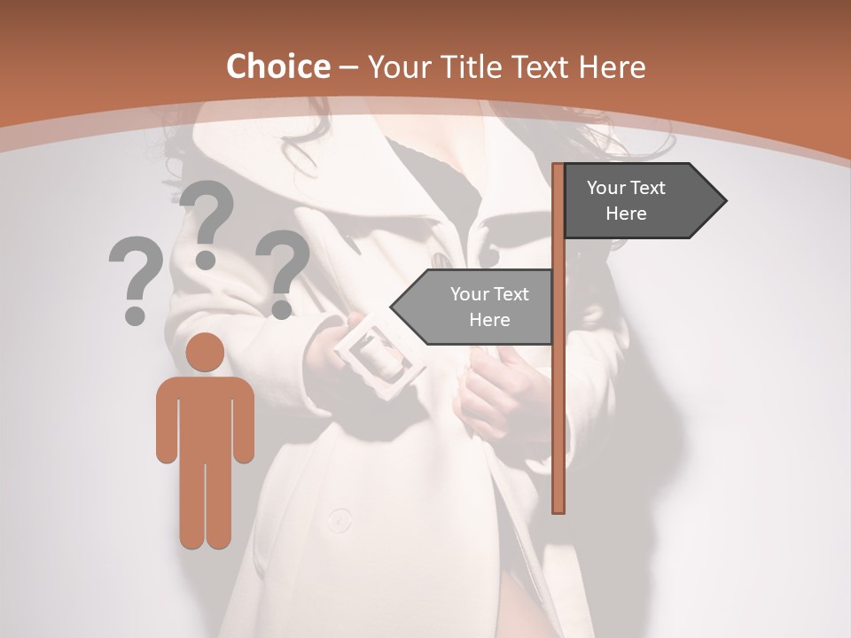 Cute Vogue Hair PowerPoint Template