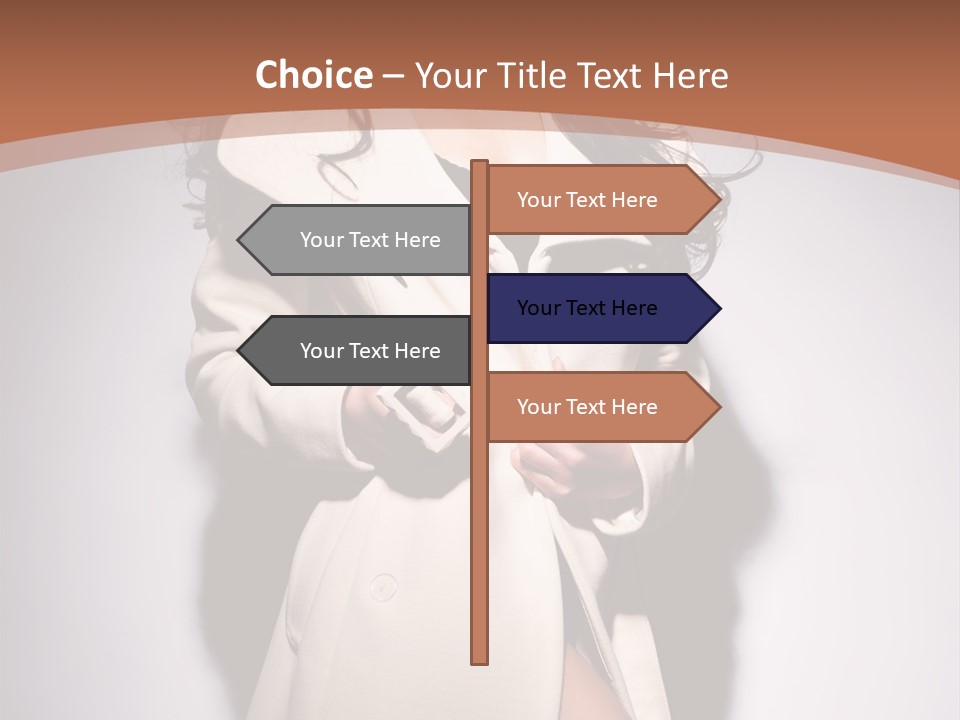 Cute Vogue Hair PowerPoint Template