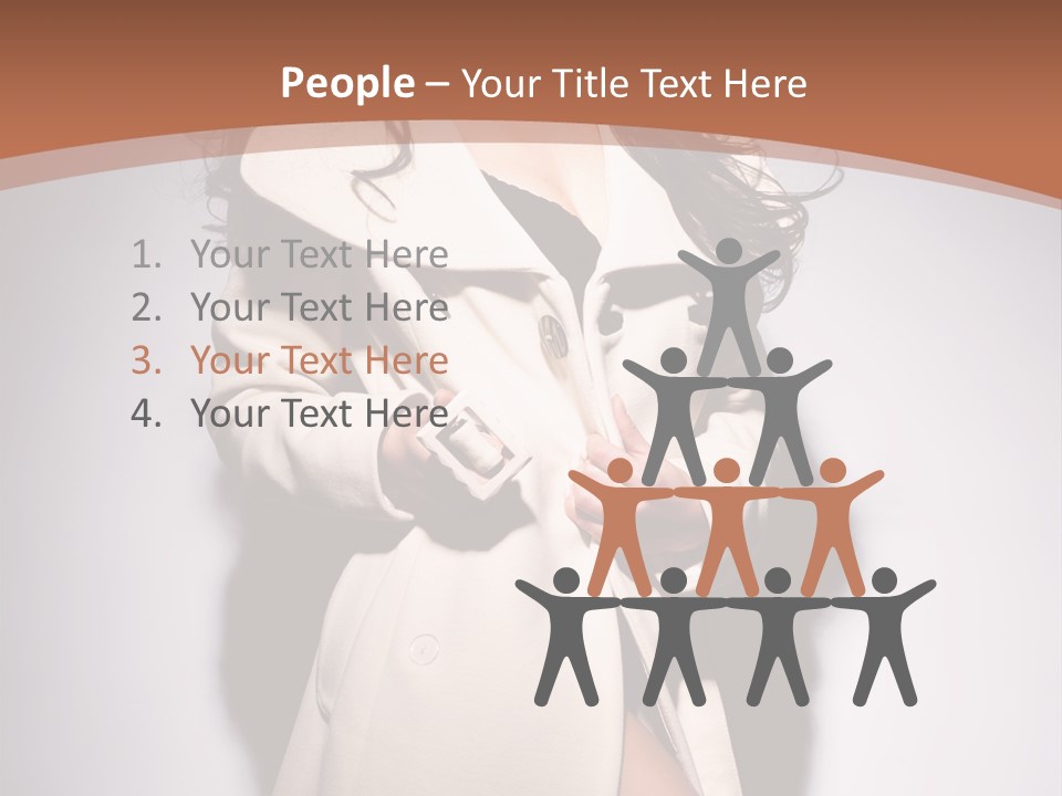 Cute Vogue Hair PowerPoint Template