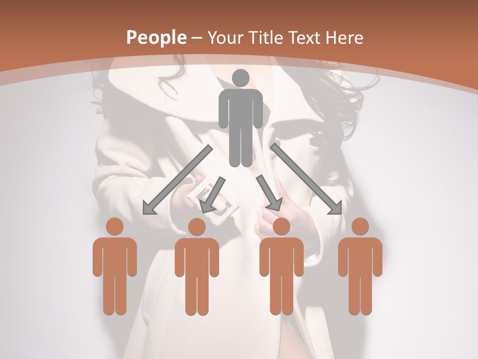 Cute Vogue Hair PowerPoint Template