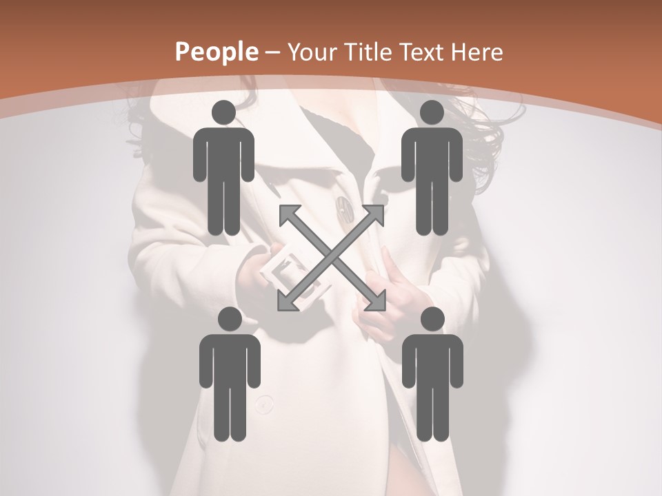 Cute Vogue Hair PowerPoint Template