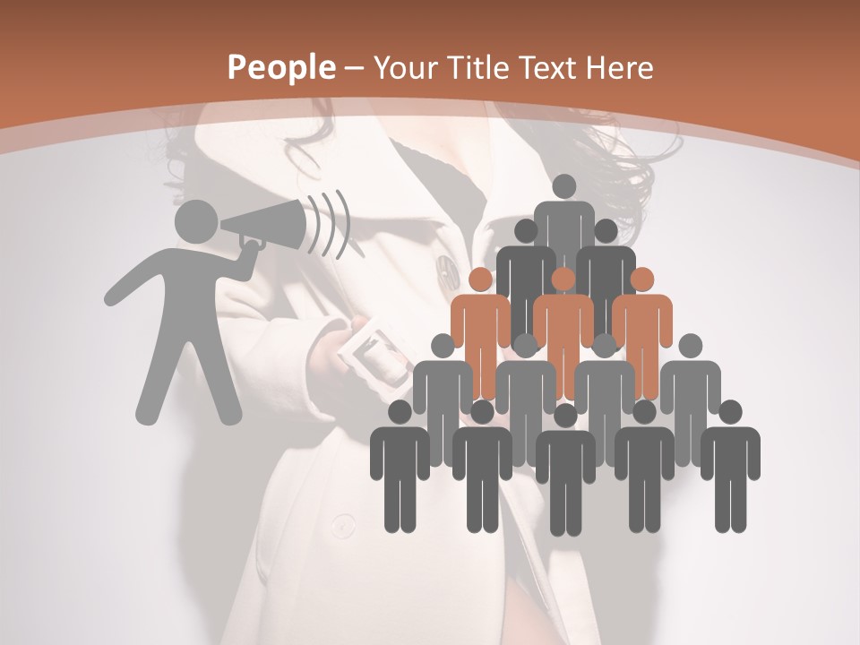 Cute Vogue Hair PowerPoint Template