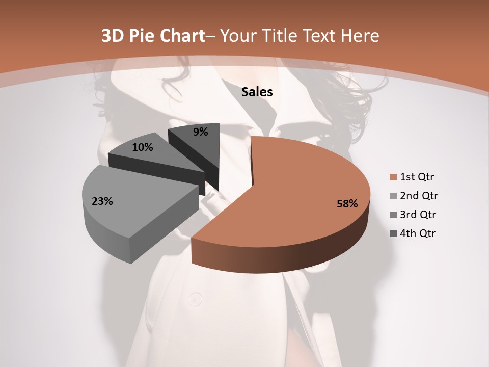 Cute Vogue Hair PowerPoint Template