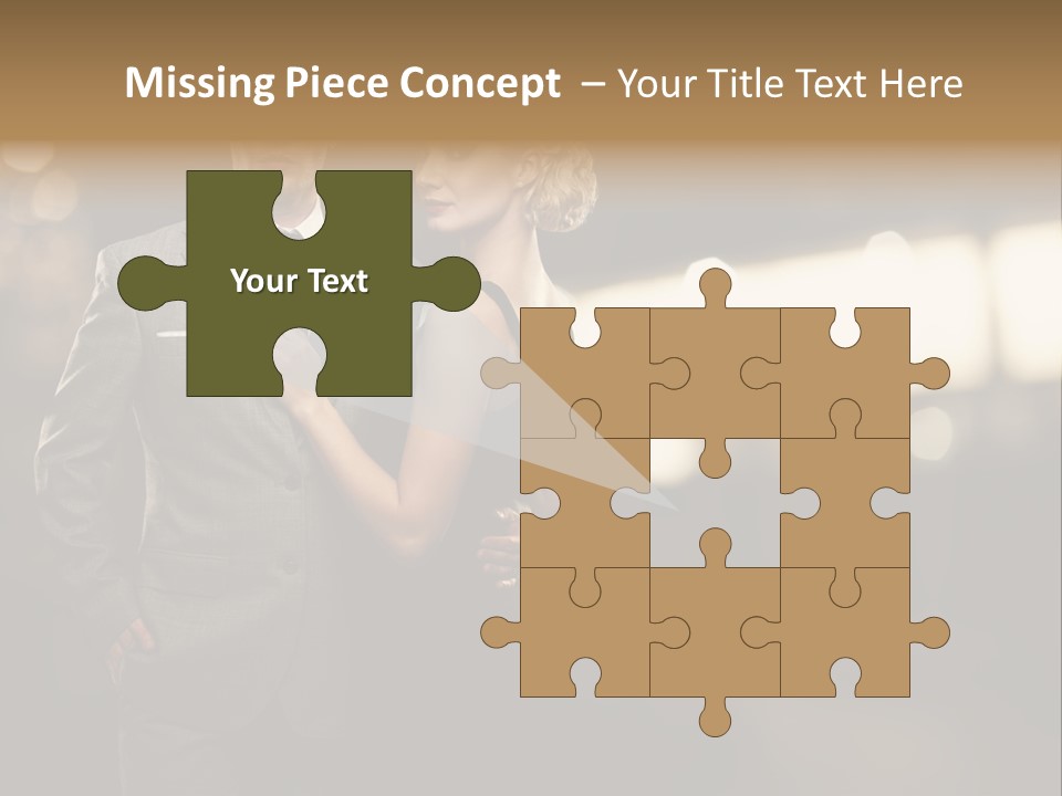 Pensive Classic Business PowerPoint Template