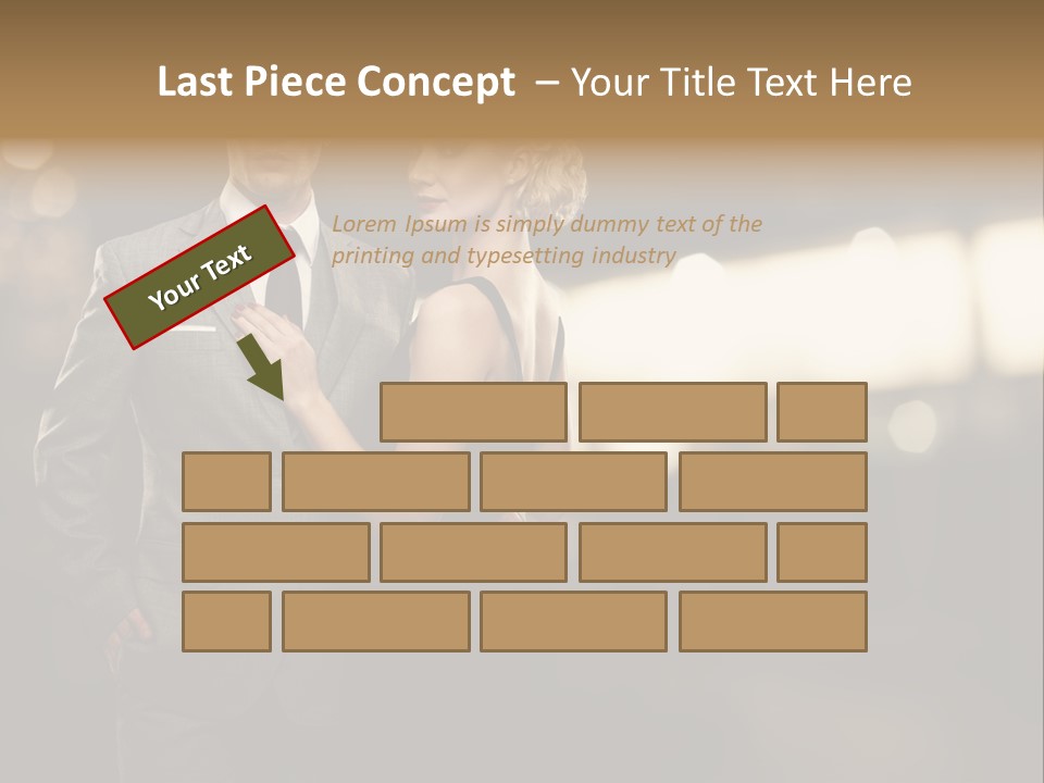 Pensive Classic Business PowerPoint Template