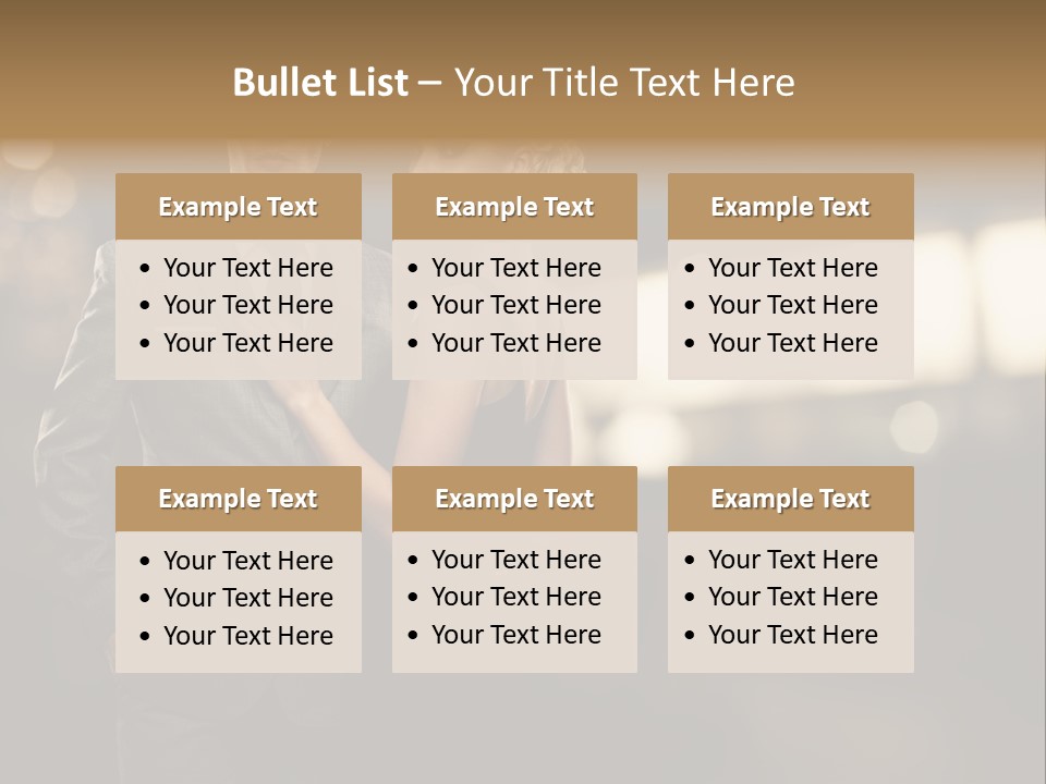 Pensive Classic Business PowerPoint Template