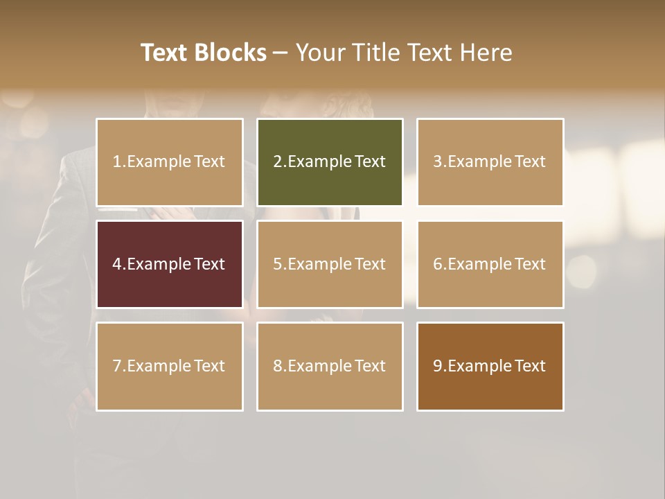 Pensive Classic Business PowerPoint Template